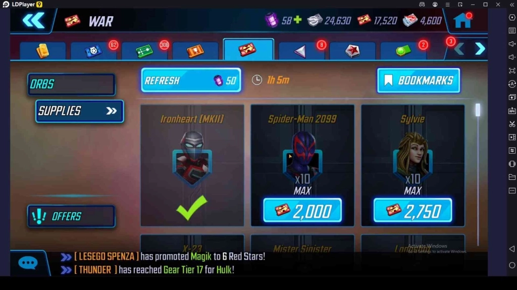 War Store Farming