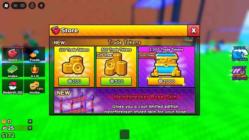 Purchasing Trade Tokens (Paid Option) Purchasing Trade Tokens (Paid Option)