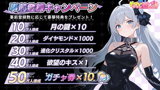 画像ギャラリー No.002のサムネイル画像 / 美少女RPG「やばい！少女に囲まれた！」配信開始。最大2025連分の無料ガチャや★5キャラを30日間毎日受け取れる豪華特典にも注目【PR】