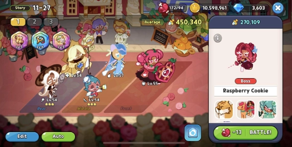 Best Team Compositions for Raspberry Cookie