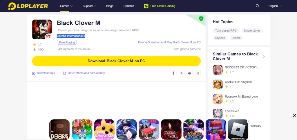How to Download and Play Black Clover M on PC - Beginners Guide