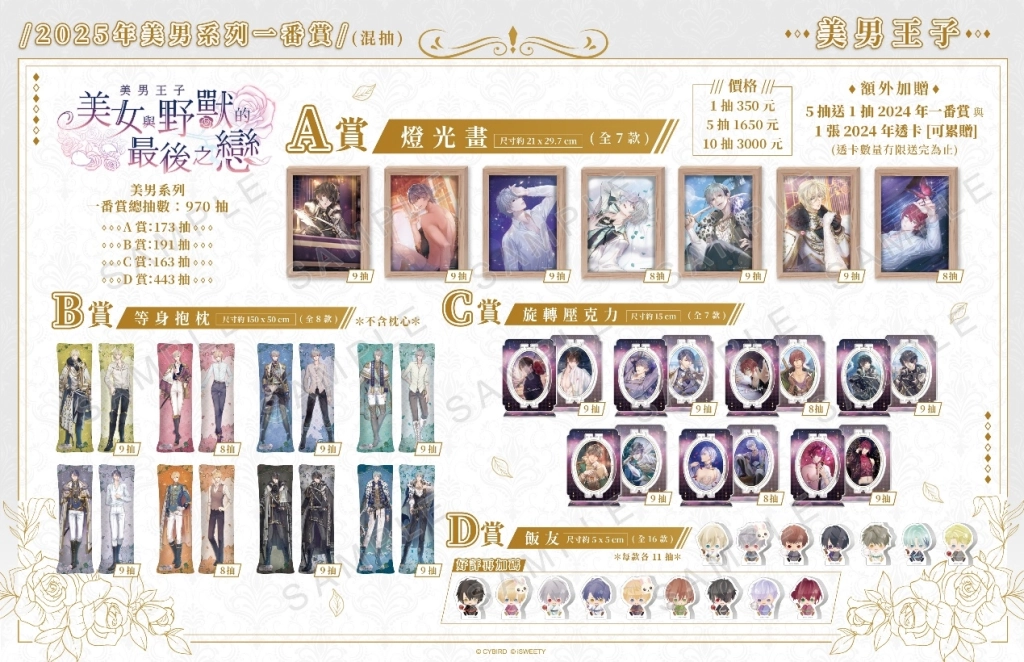 2025年艾思維特漫博25活動展開！  美男作品齊聚、限定好禮正式公開