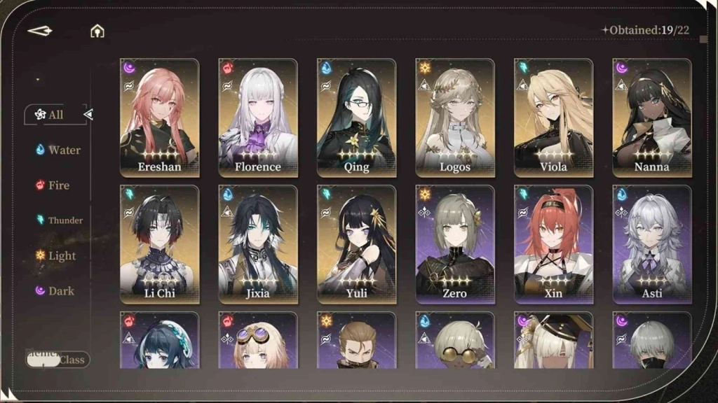 Characters You Meet in the Release