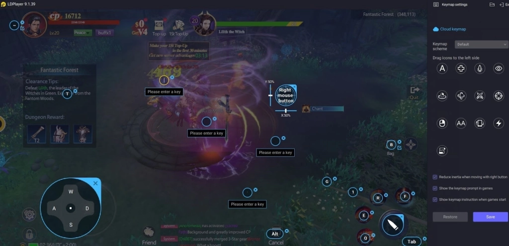 Easy Fights and Controls in an Ultimate Age of Ashes: Dark Nuns Gaming Time with LDPlayer