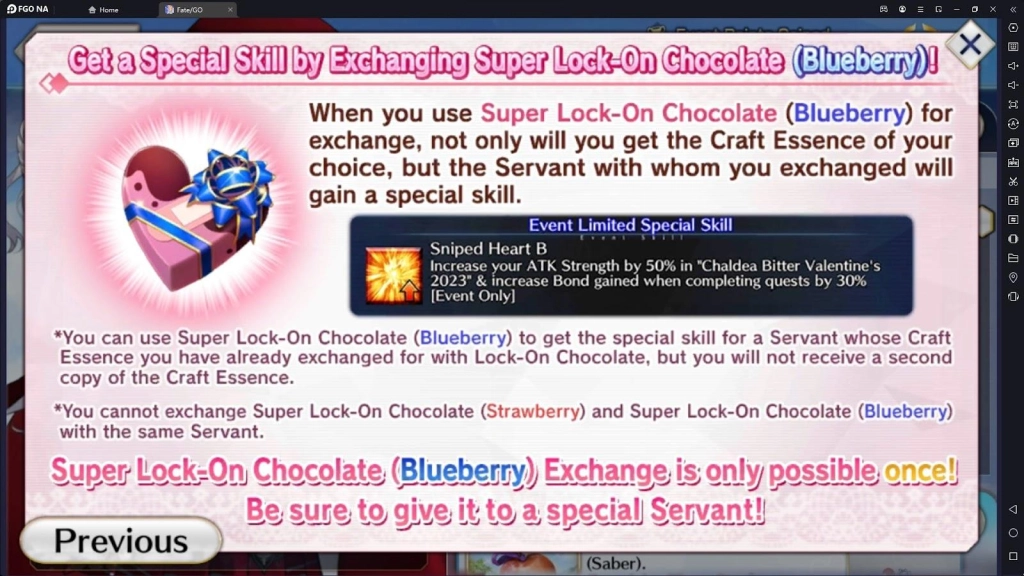 Fate/Grand Order 2023 Valentine Event Guide