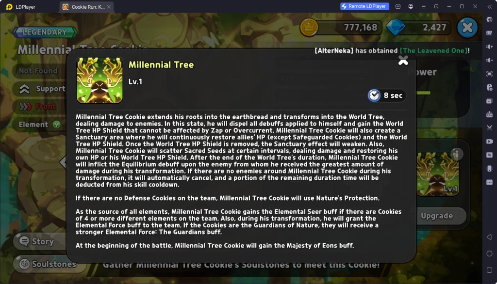 Millennial Tree Cookie Skill Millennial Tree Cookie Skill