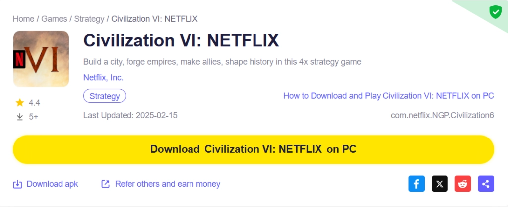 How to Download and Play Civilization VI: NETFLIX on PC - Beginners Guide
