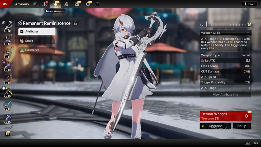 Farming and Upgrading Demon Wedges for Characters and Weapons