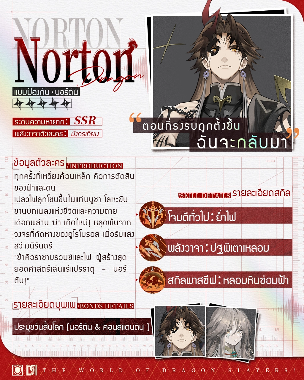 Dragon Raja: ReRise เทคนิคการปั้น นอร์ตัน ควรใช้ทีมแบบไหนถึงจะเก่ง!!