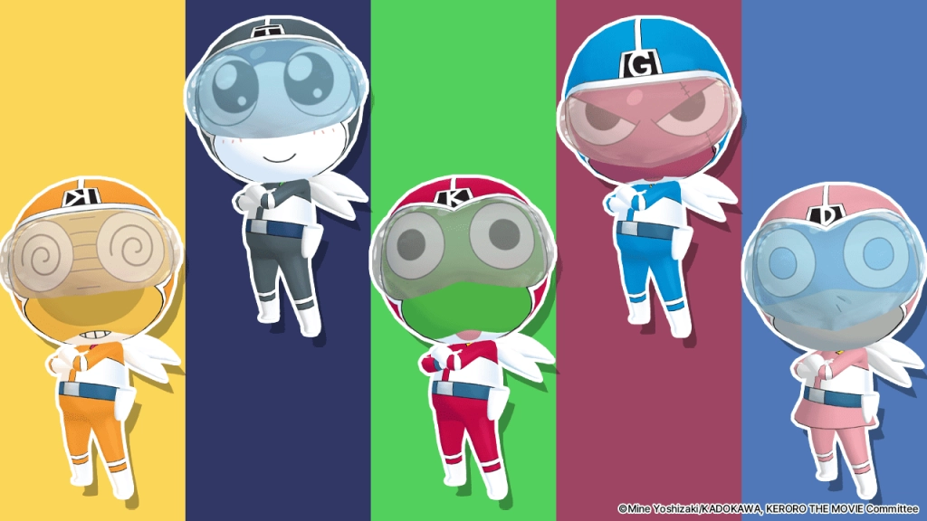《跑Online》×《Keroro軍曹》聯名第2彈 變身五色戰隊侵略藍星!
