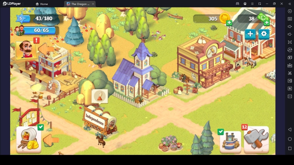Starting The Oregon Trail: Boom Town Gameplay&nbsp;