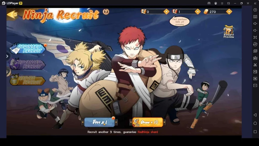 Ninja Recruitment in Shinobi Chronicles