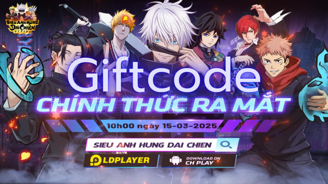 Full bộ code Siêu Anh Hùng Đại Chiến: Reborn mới nhất - Hướng dẫn cách nhập chi tiết