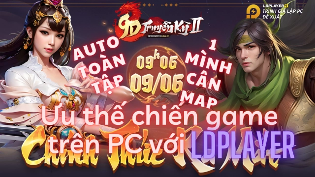 『HƯỚNG DẪN』Mẹo chiến game, auto game, auto nhiệm vụ, auto phó bản, chạy nhiều acc Cửu Dương Truyền Kỳ 2 trên LDPLayer