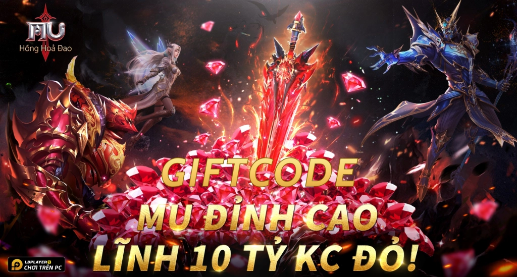 Code MU: Hồng Hỏa Đao và hướng dẫn cách nhập