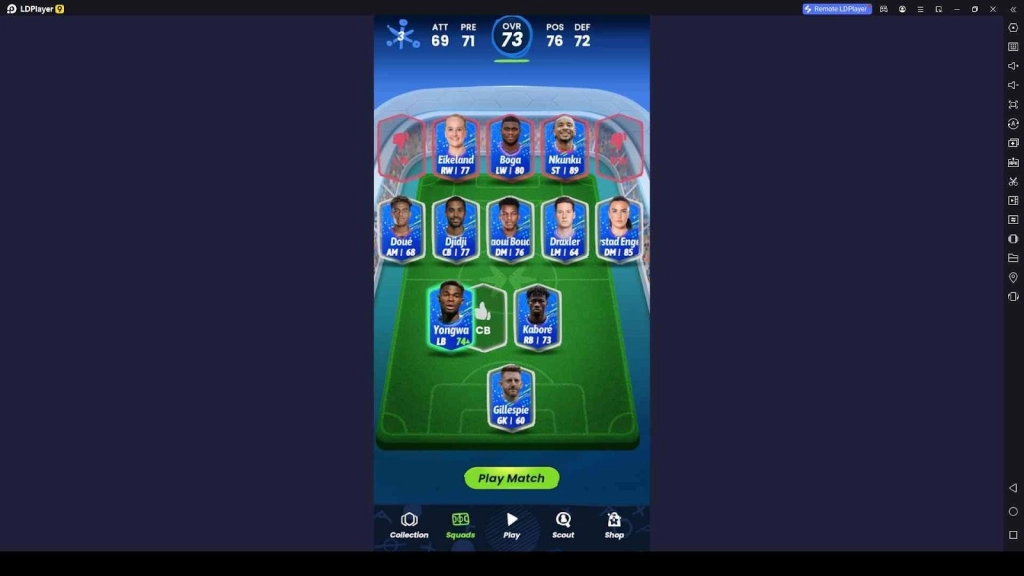 Assign the Best Players to the Team