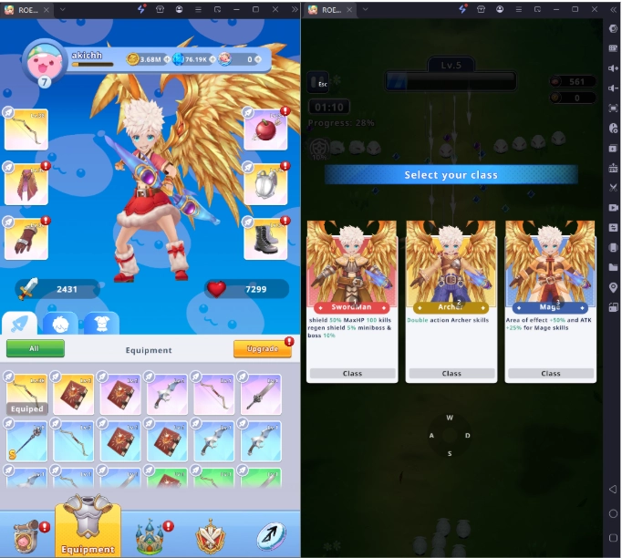 Ragnarok Endless รีวิวเทคนิคเล่นมือใหม่ควรรู้!! มีระบบอะไรน่าเล่นบ้าง!?