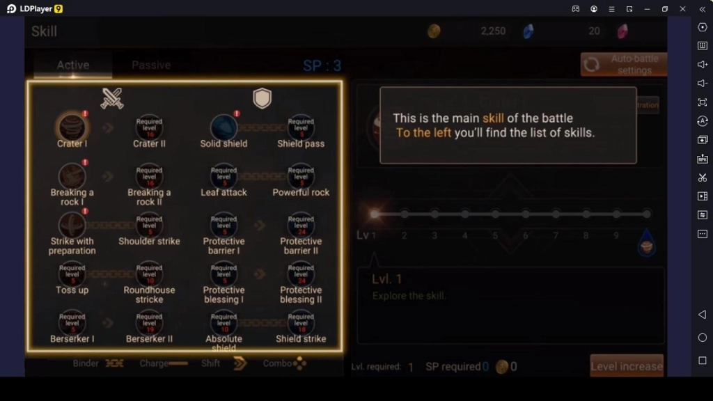 Unlock More Skills and Enhance Them