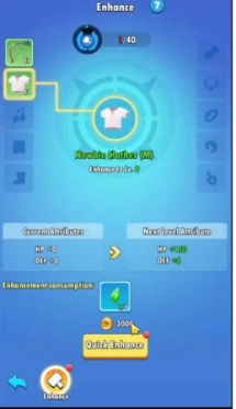 Collect and Enhance Gears