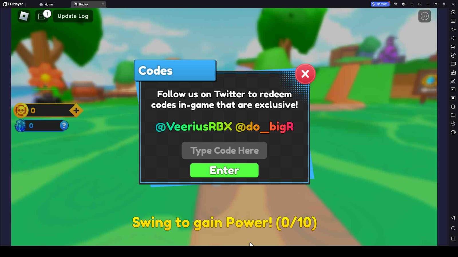 How to Redeem Codes in Sword Clicker