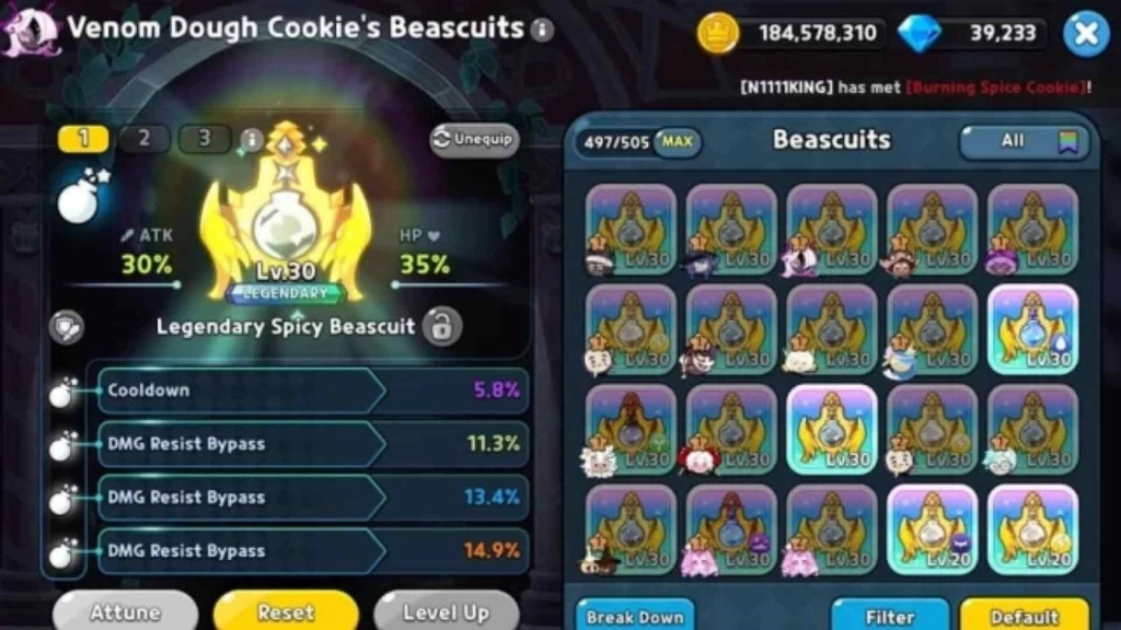 Best Beascuits for Venom Dough Cookie