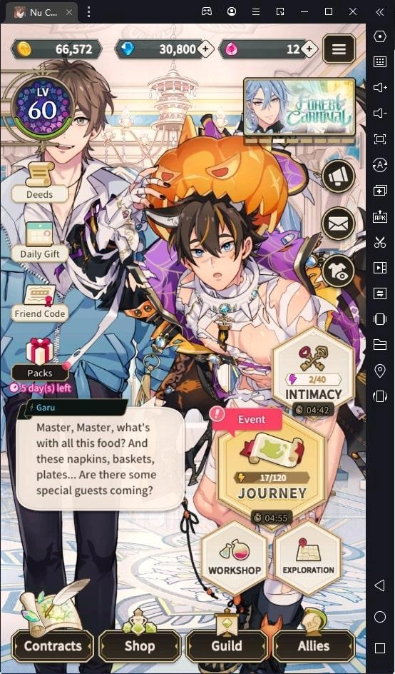 NU:Carnival Forest Carnival Limited Time Event Guide