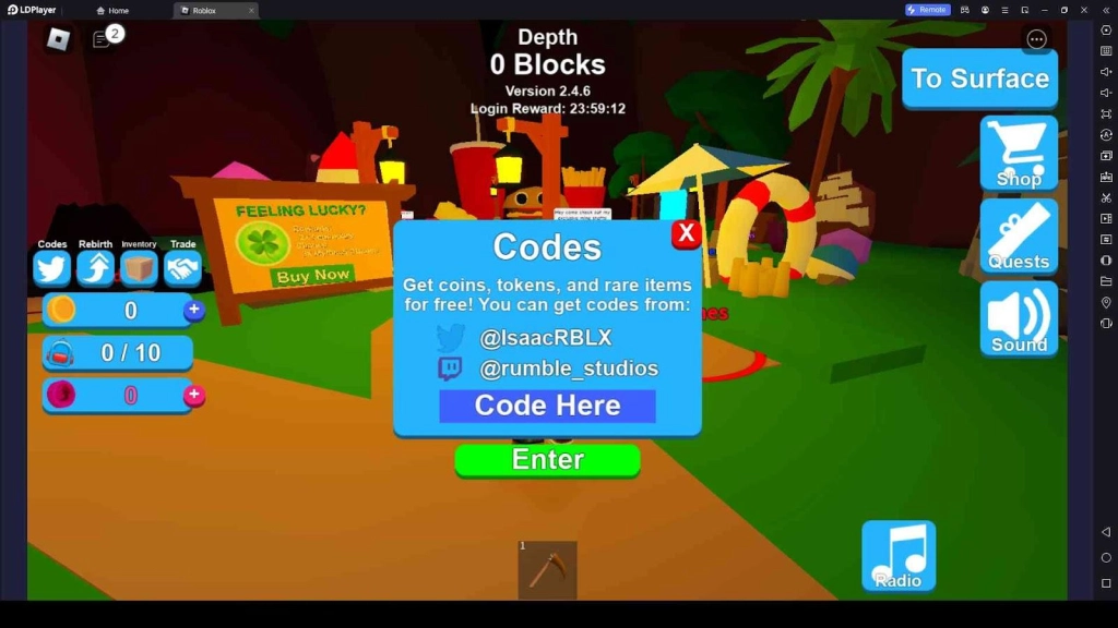 Roblox Mining Simulator Codes: Dig Deep for Riches - 2025 March