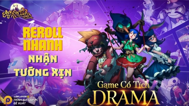 Hướng dẫn Reroll AFK Cổ Tích tự động nhiều tài khoản và bộ Giftcode siêu khủng