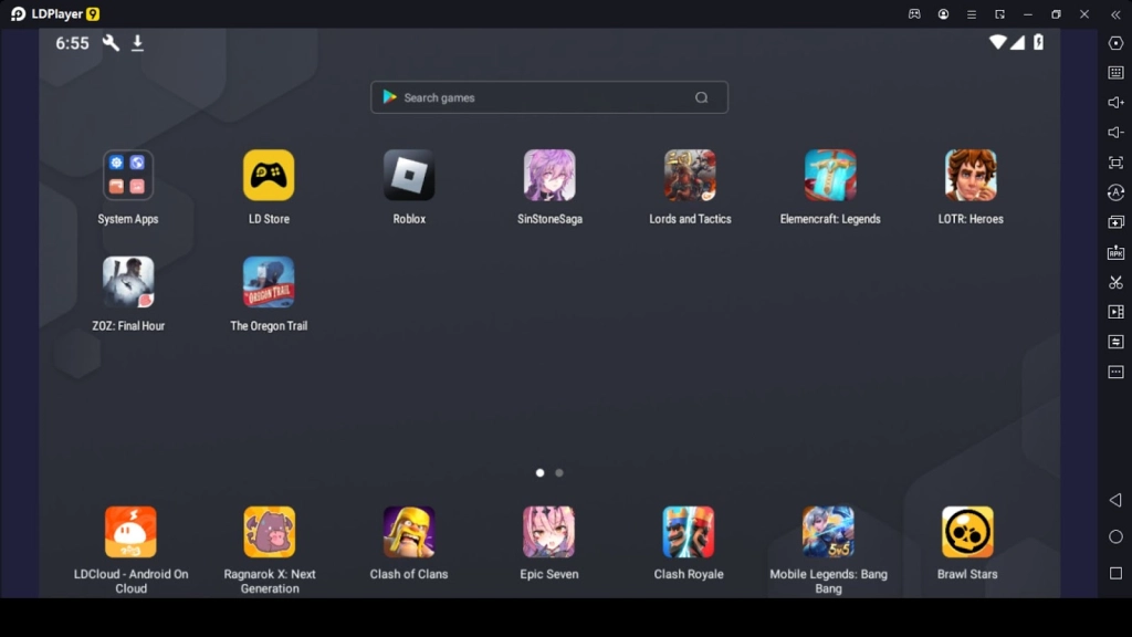Playing Lords and Tactics on a PC Playing Lords and Tactics on a PC