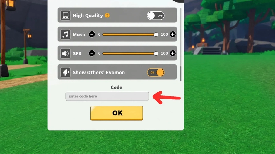 Roblox Evomon แจก Codes อัปเดตเรื่อยๆ