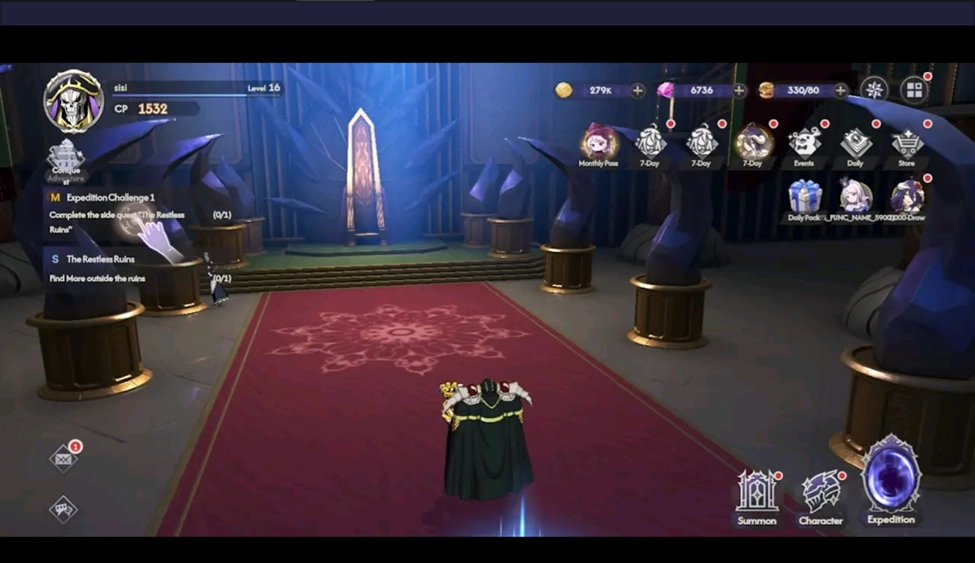 Lord of Nazarick [Overlord] — Primeros pasos