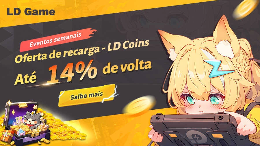 Oferta semanal de recarga com bônus de até 14%
