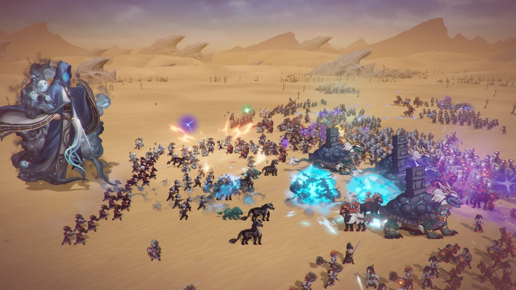 開放世界策略RPG《王冠與冒險》現已發售 率千人部隊參與即時對戰！