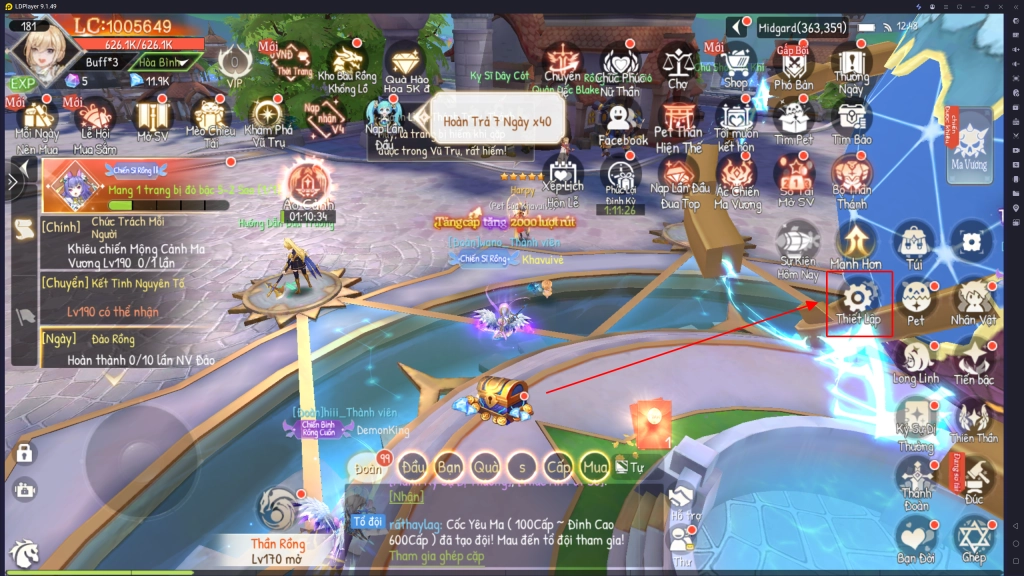 Full bộ code Khu Rừng Rồng: Đôi Cánh Tự Do - Hướng dẫn cách nhập chi tiết