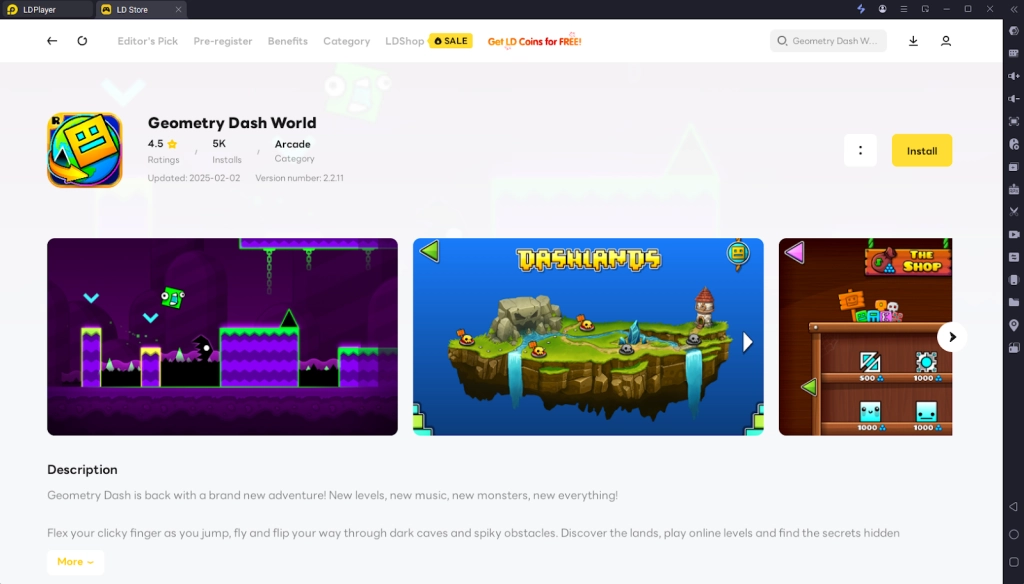 How to Download and Play Geometry Dash World on PC - Beginners Guide