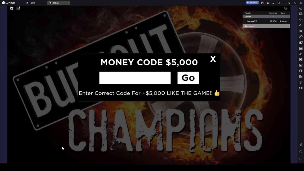 Roblox Burnout Champions Codes: Rev Up Your Engines - 2025 March