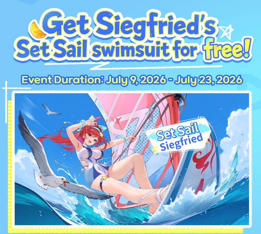 Free Set Sail Siegfried Swimsuit Skin