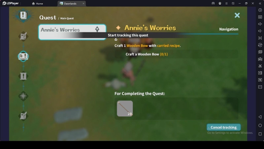 Complete the Main Tasks