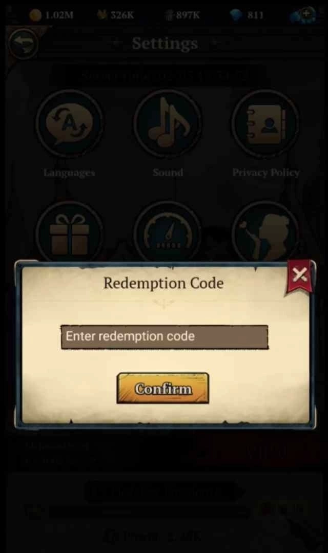 Redeem Process for Codes