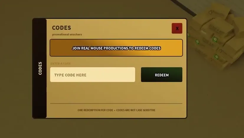 roblox compelx furnishings codes redeem