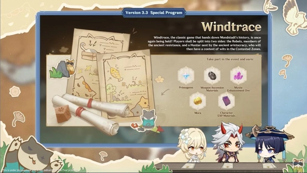 Genshin Impact Version 3.3 Update Guide