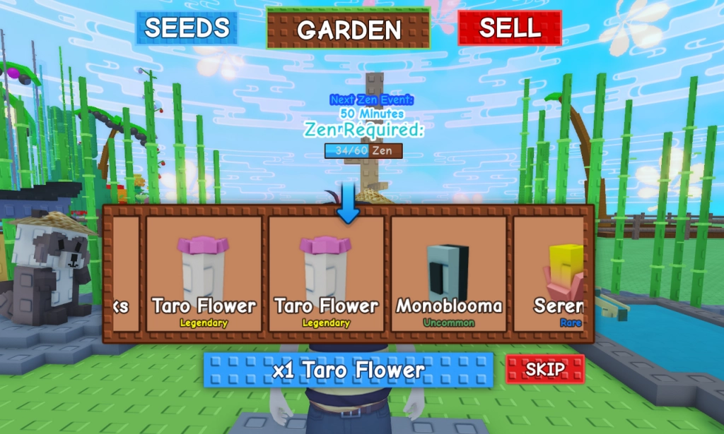 Semillas para Grow a Garden: Taro Flower