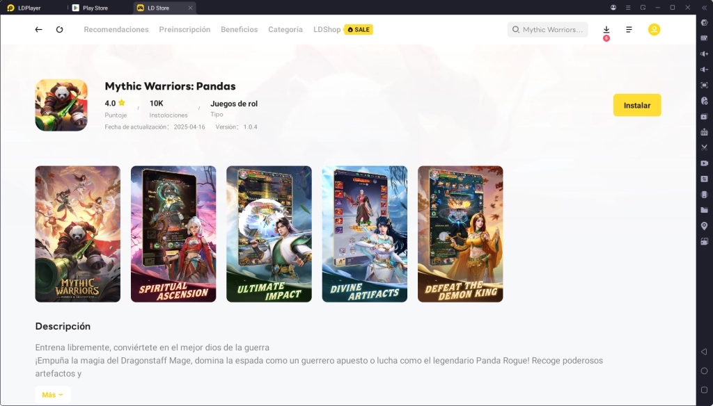 Cómo jugar a Mythic Warriors: Pandas en PC – Guía para principiantes