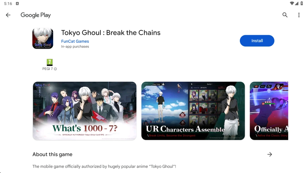 How to Download and Play Tokyo Ghoul : Break the Chains on PC