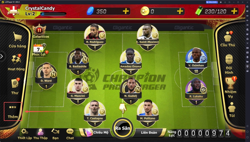 Code Champion Pro Manager và hướng dẫn cách nhập