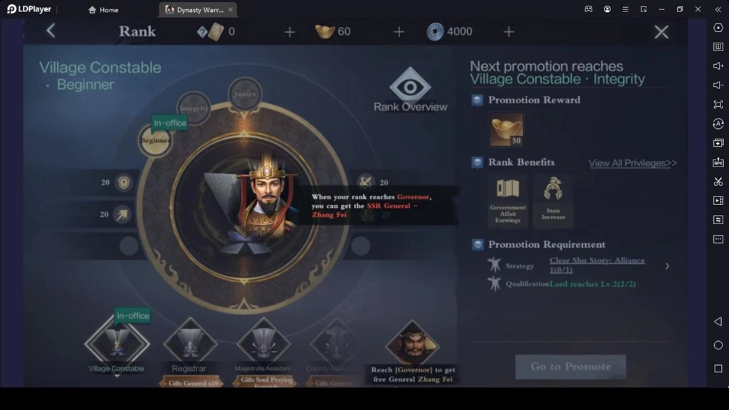 Get into the Highest Rank as Much as You Can Get into the Highest Rank as Much as You Can