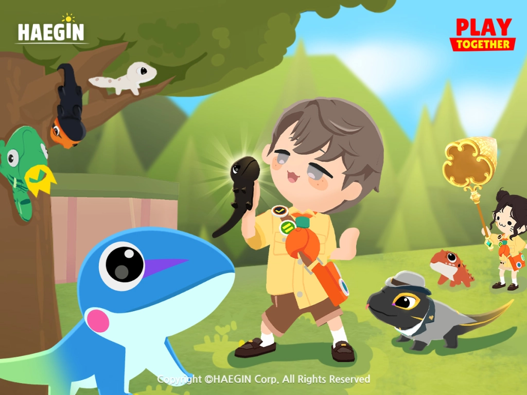 "Play Together” Adds Colorful New Lizards in New Update for Players To Find in Mother Nature