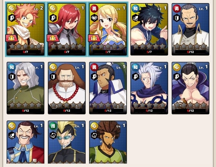 FAIRY TAIL: Wizard Chronicle Tier List จัดอันดับตัวละคร ปั้นได้ตั้งแต่ต้นเกม