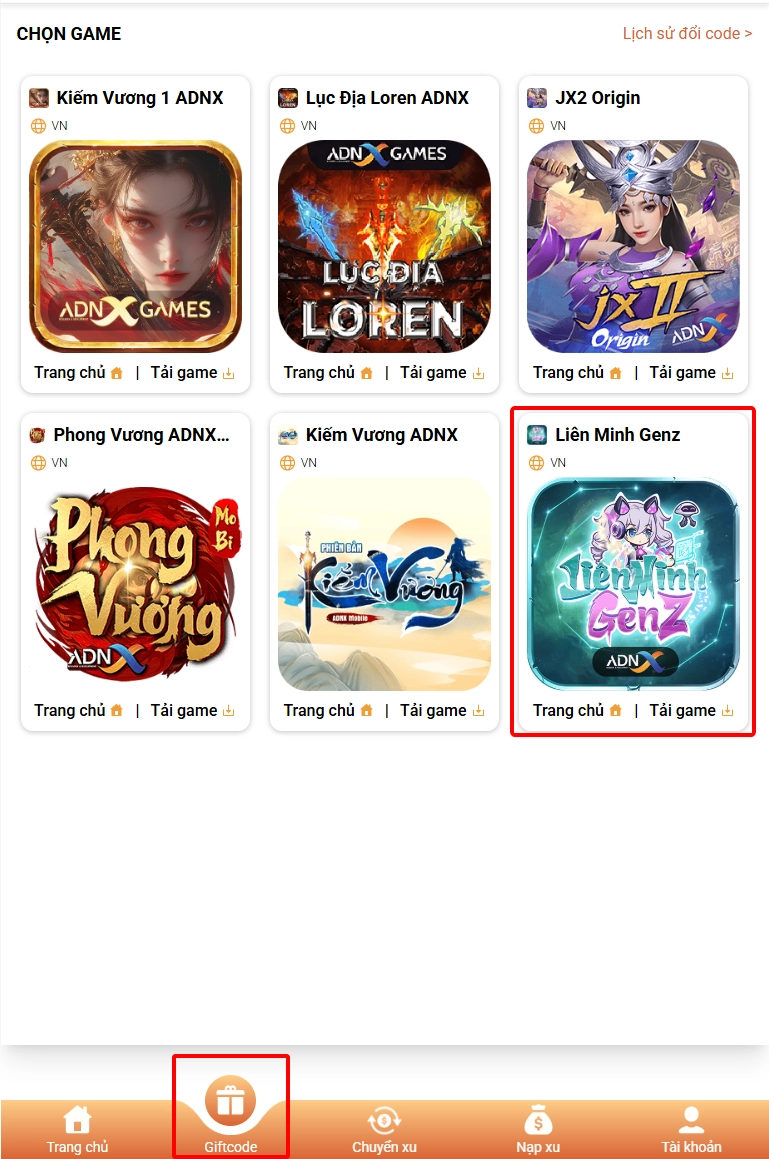 Full bộ code Liên Minh GenZ - Hướng dẫn cách nhập chi tiết