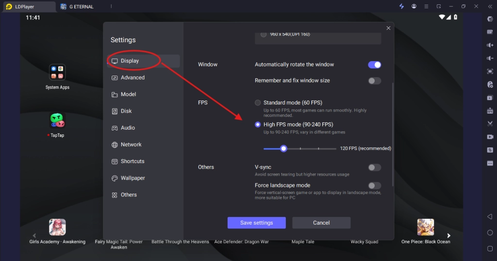High Frame Rates for Smooth Battles